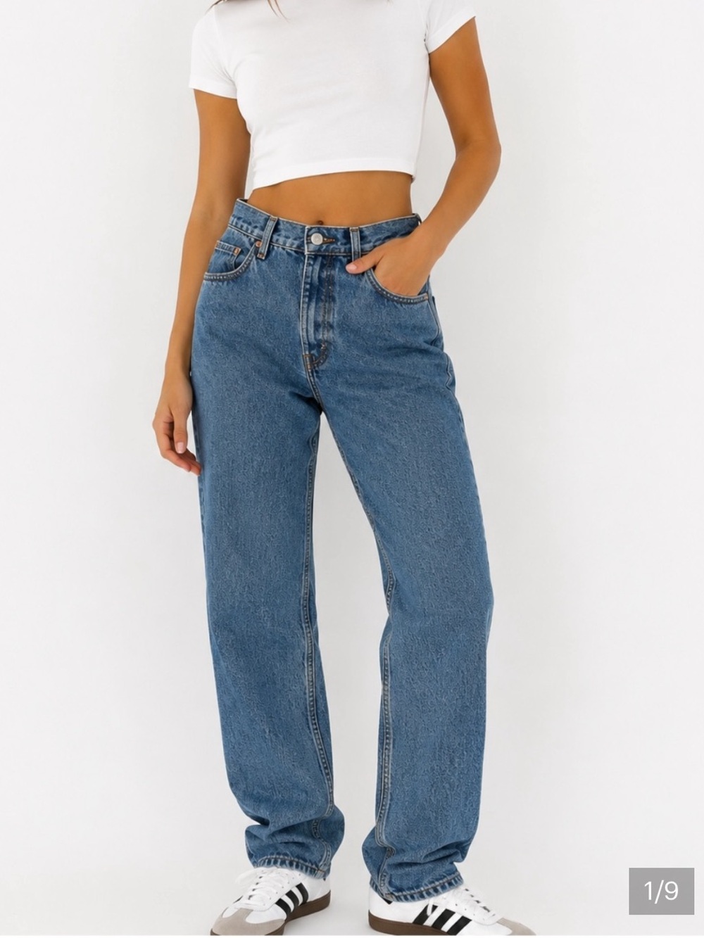 Levi's Blue Vintage 550 Relaxed Fit Jeans
